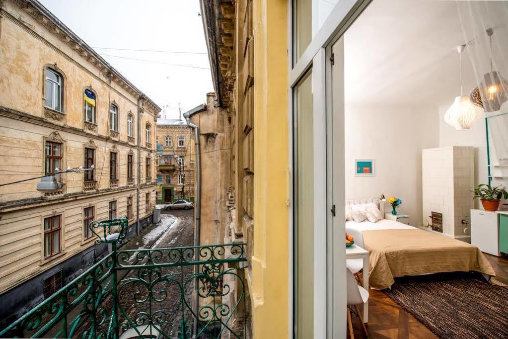 Apartament On Kostiushka Lviv Eksteriør bilde